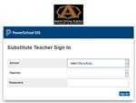 P/S Substitute Teacher Log in 